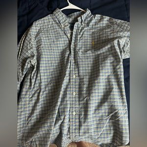 Men’s Ralph Lauren Classic Fit Button Down Shirt Size Large